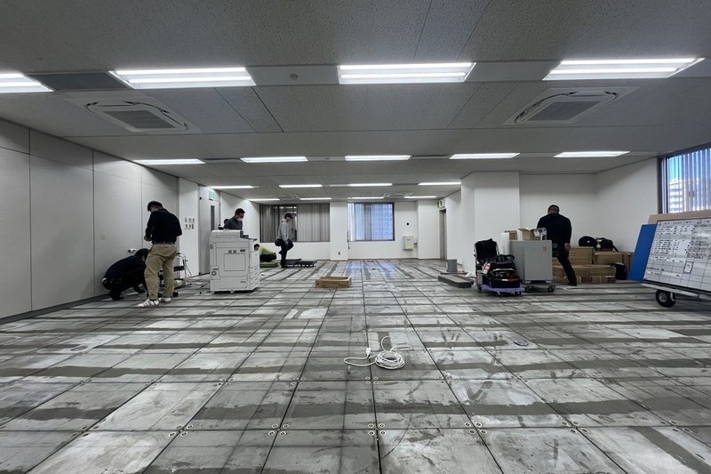 施工現場の様子